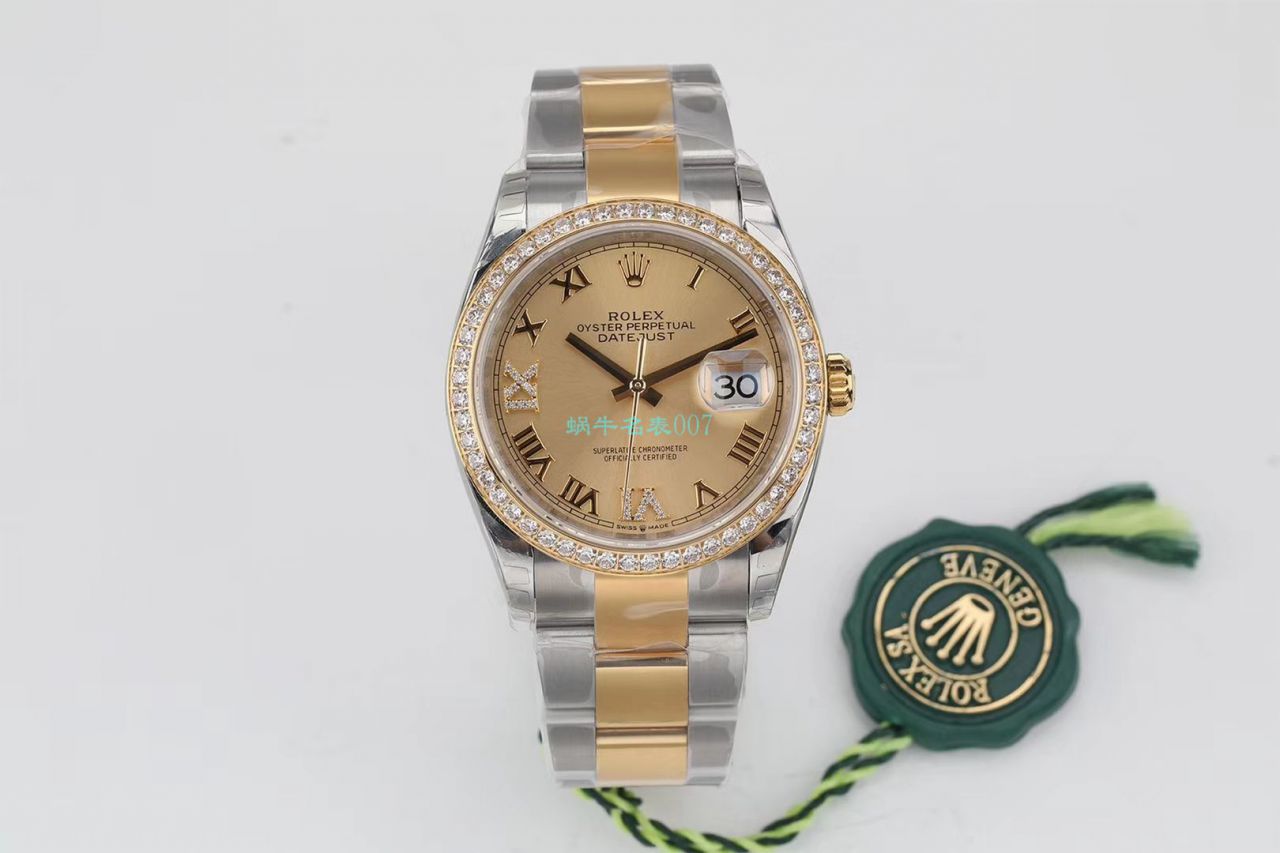 EW Factory  Rolex  top 复刻高仿36 Datejust m126283rbr-0012，m126281rbr-0016，m126284rbr-0024 wrist watch  / R601