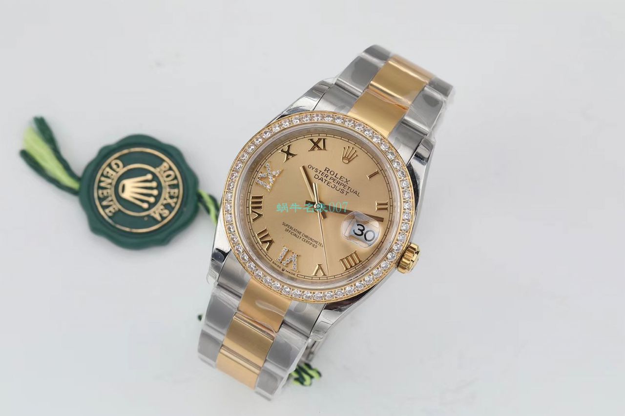 EW Factory  Rolex  top 复刻高仿36 Datejust m126283rbr-0012，m126281rbr-0016，m126284rbr-0024 wrist watch  / R601