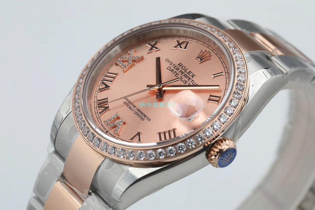 EW Factory  Rolex  top 复刻高仿36 Datejust m126283rbr-0012，m126281rbr-0016，m126284rbr-0024 wrist watch  / R601
