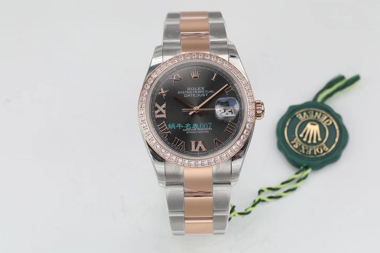 EW Factory  Rolex  top 复刻高仿36 Datejust m126283rbr-0012，m126281rbr-0016，m126284rbr-0024 wrist watch  / R601