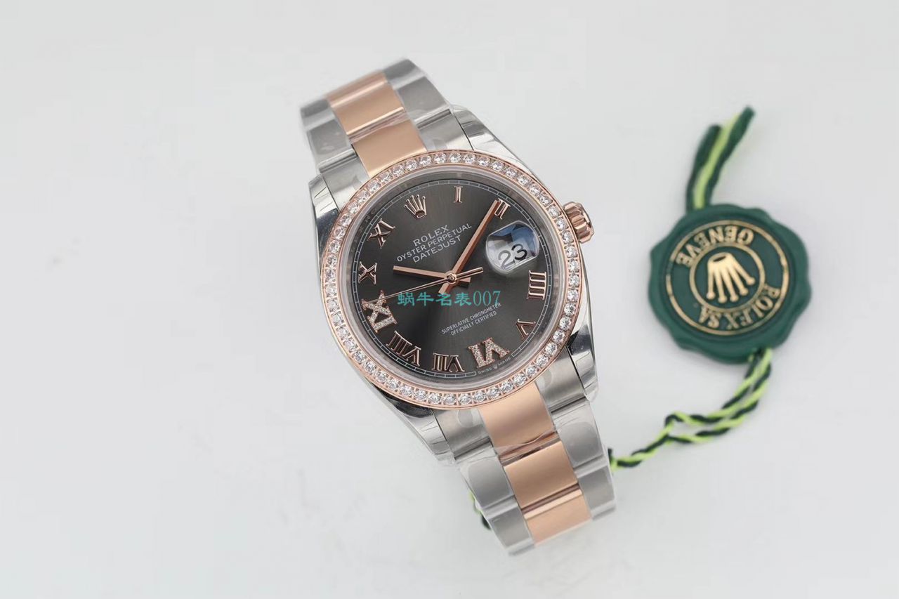 EW Factory  Rolex  top 复刻高仿36 Datejust m126283rbr-0012，m126281rbr-0016，m126284rbr-0024 wrist watch  / R601