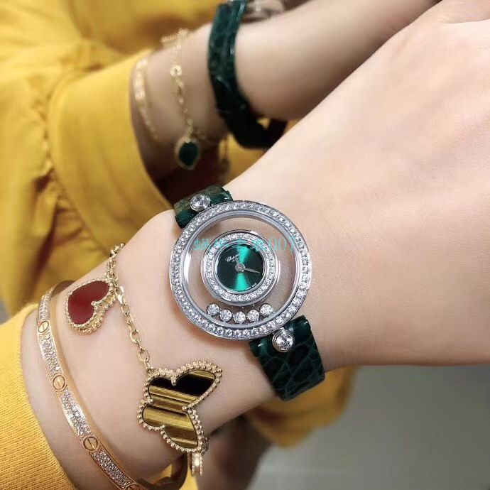 BV Factory 超A高仿 Chopard 女表快乐钻203957-5209 wrist watch  / XB062