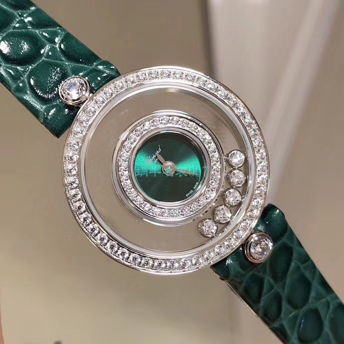 BV Factory 超A高仿 Chopard 女表快乐钻203957-5209 wrist watch  / XB062