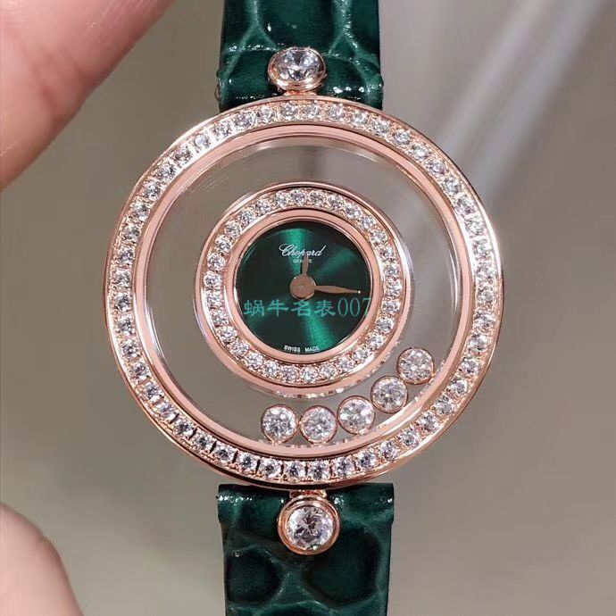 BV Factory 超A高仿 Chopard 女表快乐钻203957-5209 wrist watch  / XB062
