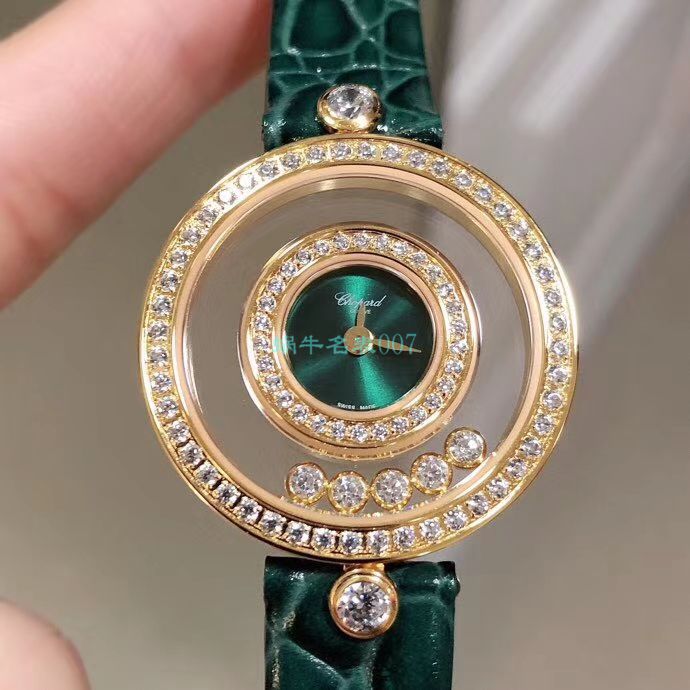 BV Factory 超A高仿 Chopard 女表快乐钻203957-5209 wrist watch  / XB062
