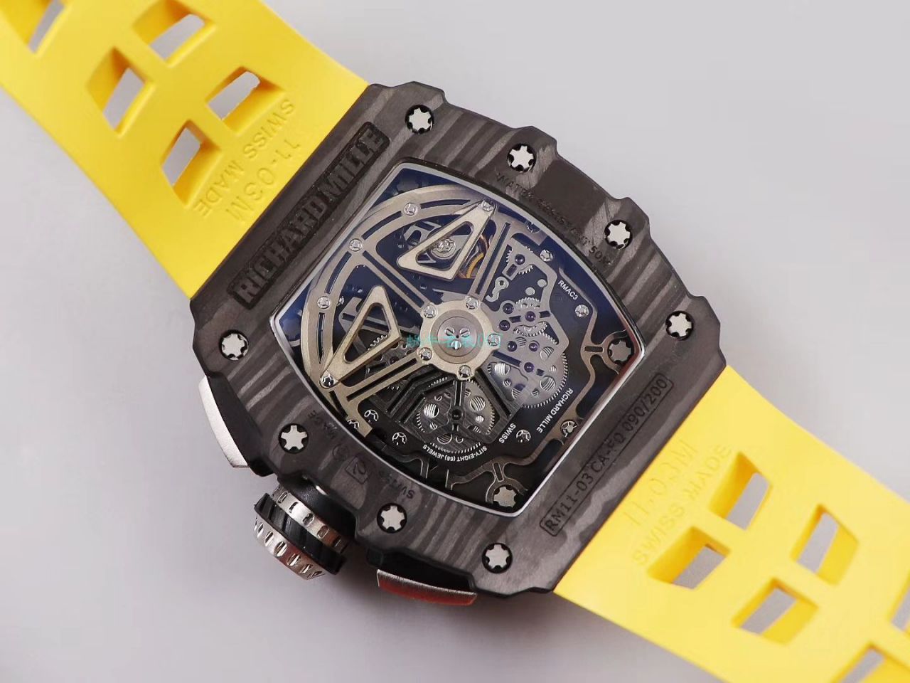 KV Factory  top 复刻 RICHARD MILLE RM-011锻造 carbon fiber 系列【原版 carbon fiber 纹路】V2全新升级版 / KVRM11V2