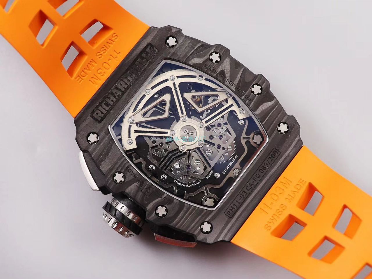 KV Factory  top 复刻 RICHARD MILLE RM-011锻造 carbon fiber 系列【原版 carbon fiber 纹路】V2全新升级版 / KVRM11V2