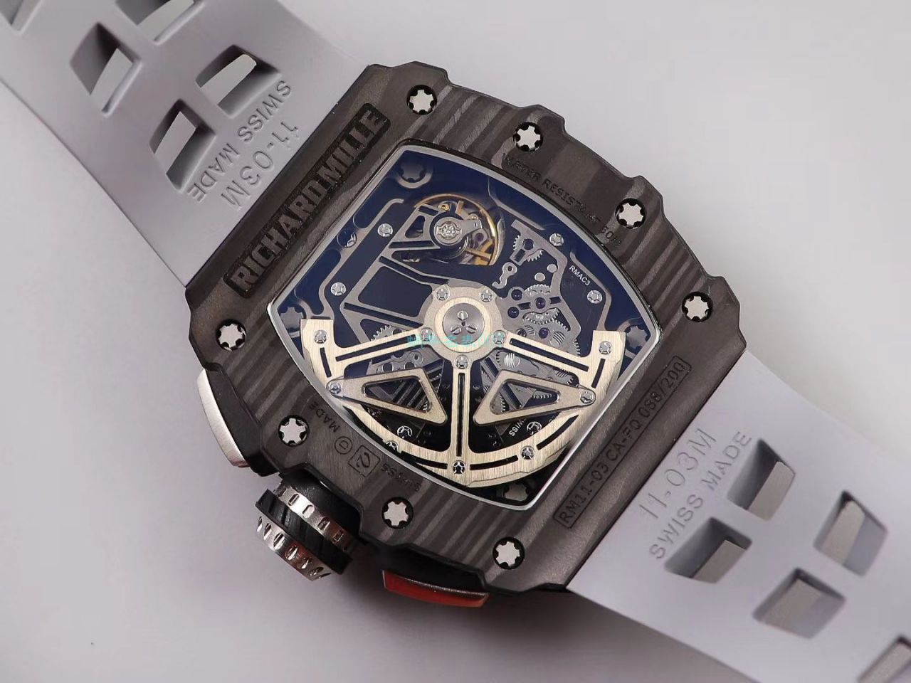 KV Factory  top 复刻 RICHARD MILLE RM-011锻造 carbon fiber 系列【原版 carbon fiber 纹路】V2全新升级版 / KVRM11V2