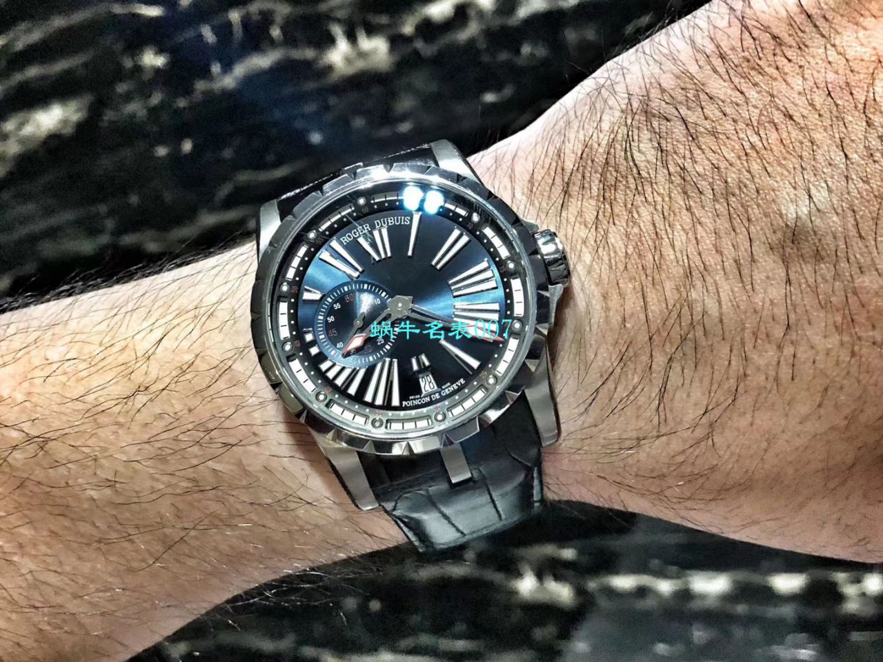 TBF Factory  top 复刻高仿Roger Dubuis王者系列DBEX0542,DBEX0543 wrist watch  / LJ077