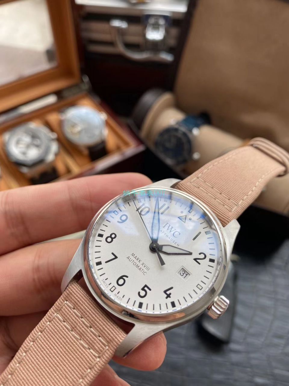 V7 Factory 官网超A高仿手表 IWC 飞行员 MARK XVII 新面IW327017 / WG531