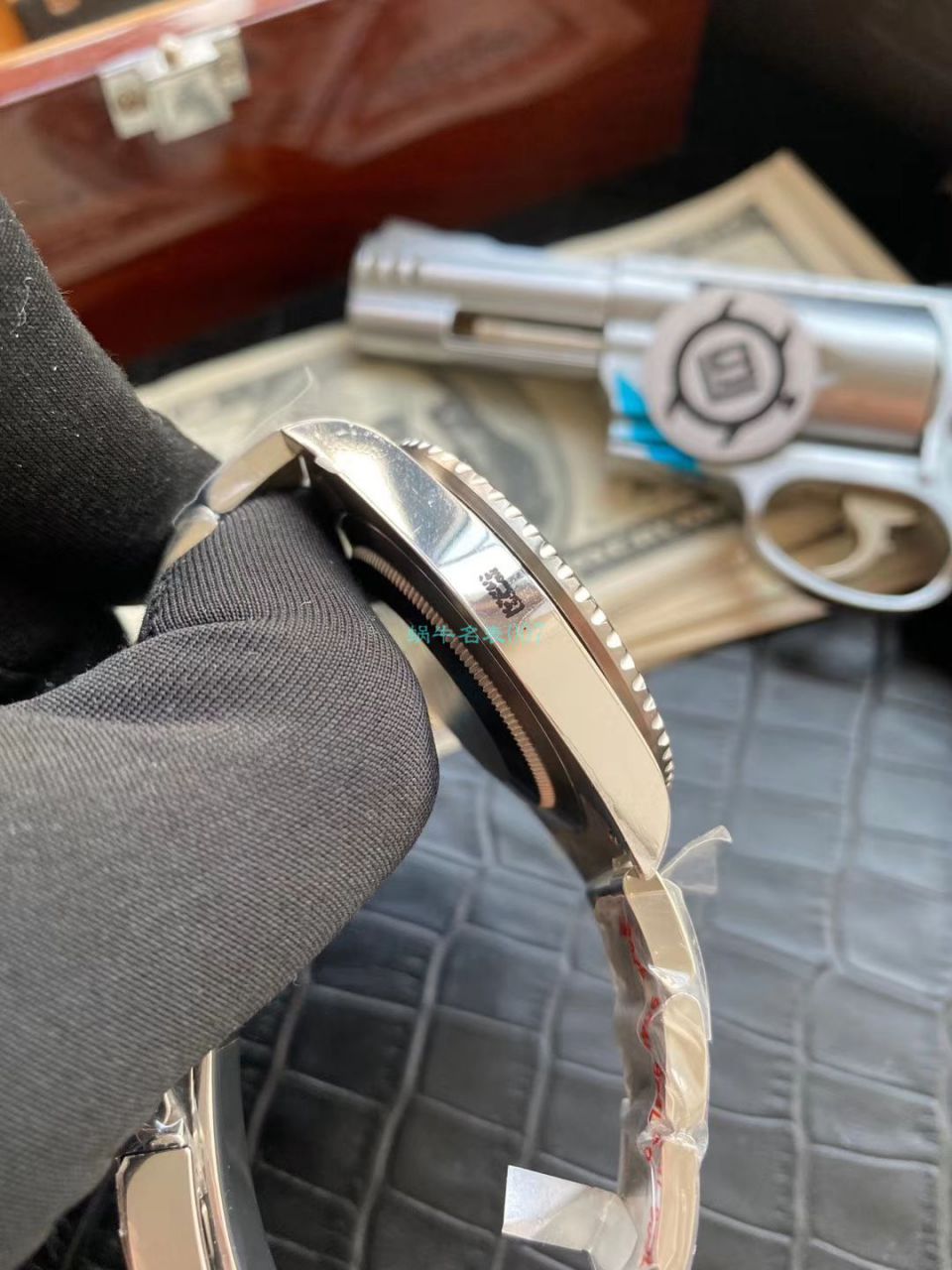 V9 Factory 高精仿手表 Rolex  GMT MASTER II系列116710LN-78200 wrist watch (绿针) / R605
