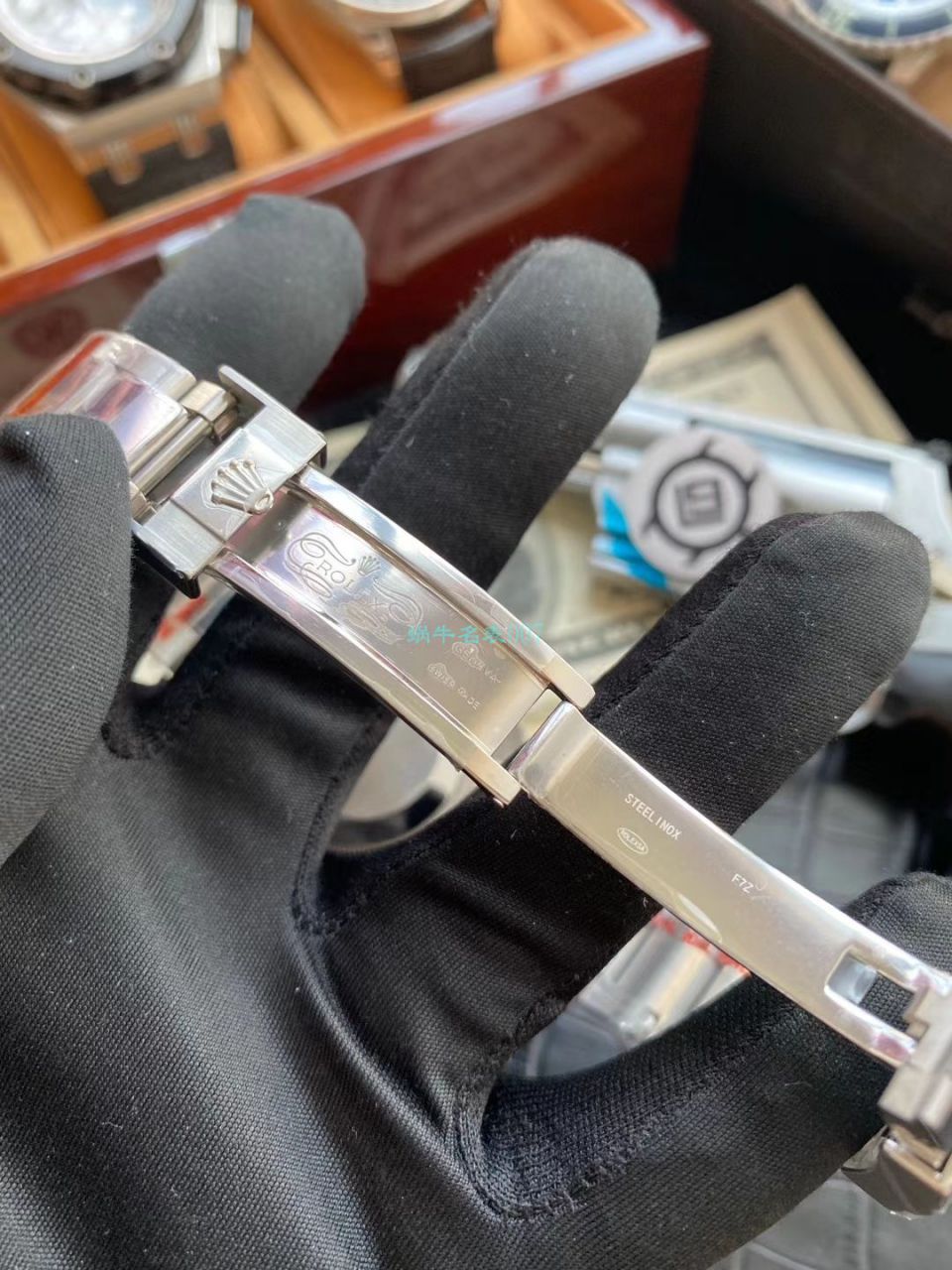 V9 Factory 高精仿手表 Rolex  GMT MASTER II系列116710LN-78200 wrist watch (绿针) / R605