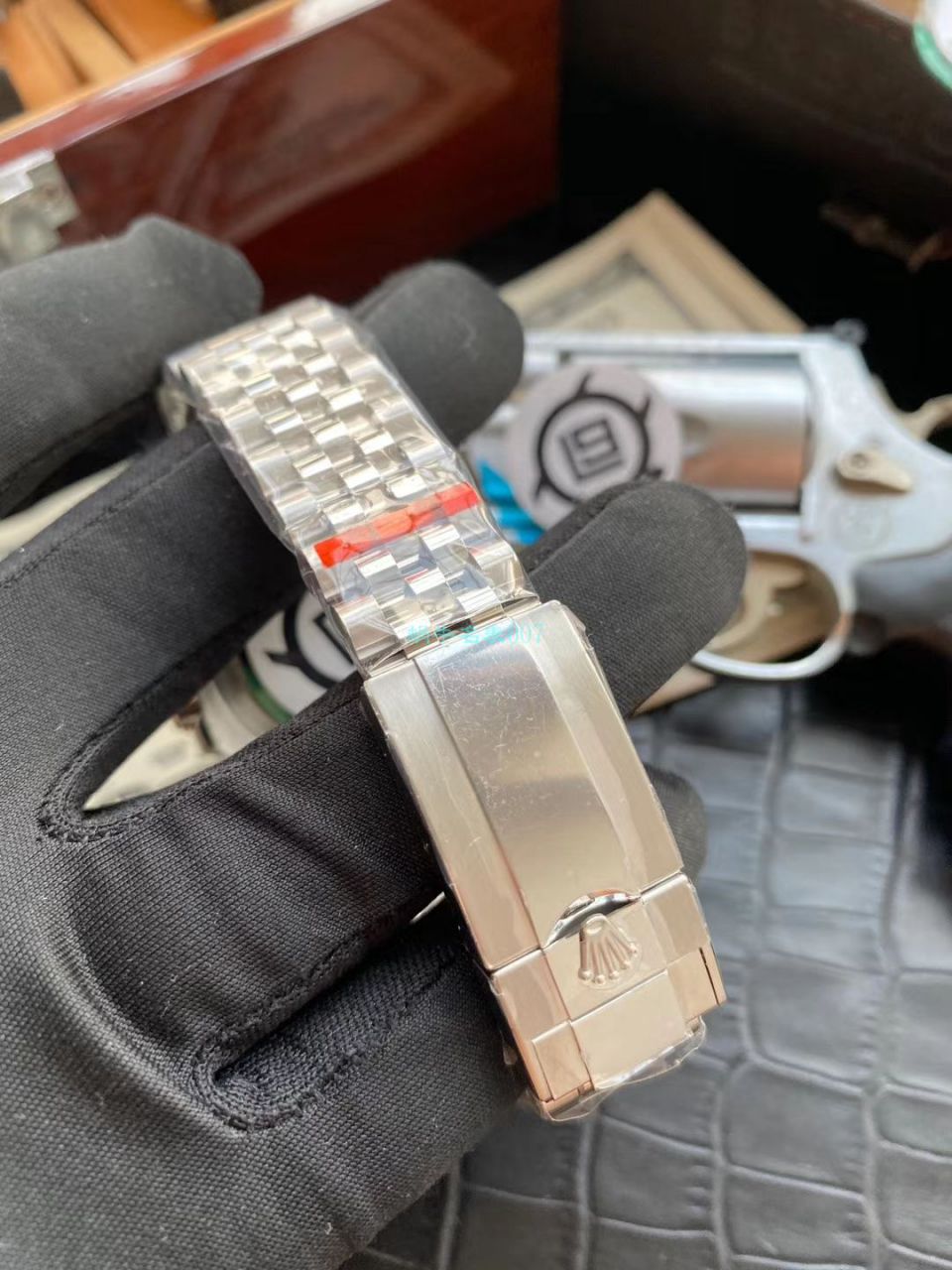 V9 Factory 超A高仿手表 Rolex  GMT MASTER II系列m126710blnr-0002 wrist watch (可乐圈) / R606