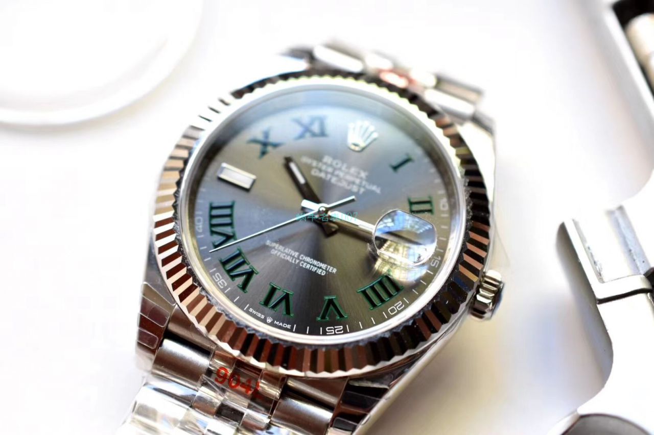 RE Factory  top 复刻高仿手表 Rolex   Datejust 系列m126334-0022绿萝 wrist watch  / R607