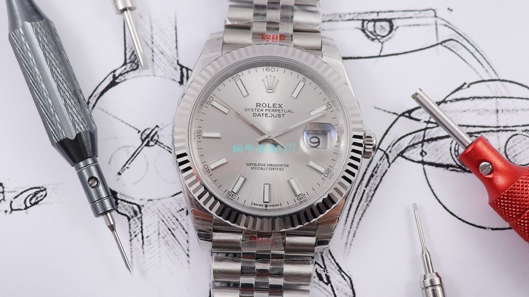 RE Factory  top 复刻高仿手表 Rolex   Datejust 系列m126334-0022绿萝 wrist watch  / R607