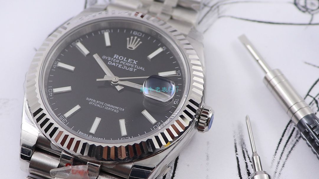 RE Factory  top 复刻高仿手表 Rolex   Datejust 系列m126334-0022绿萝 wrist watch  / R607