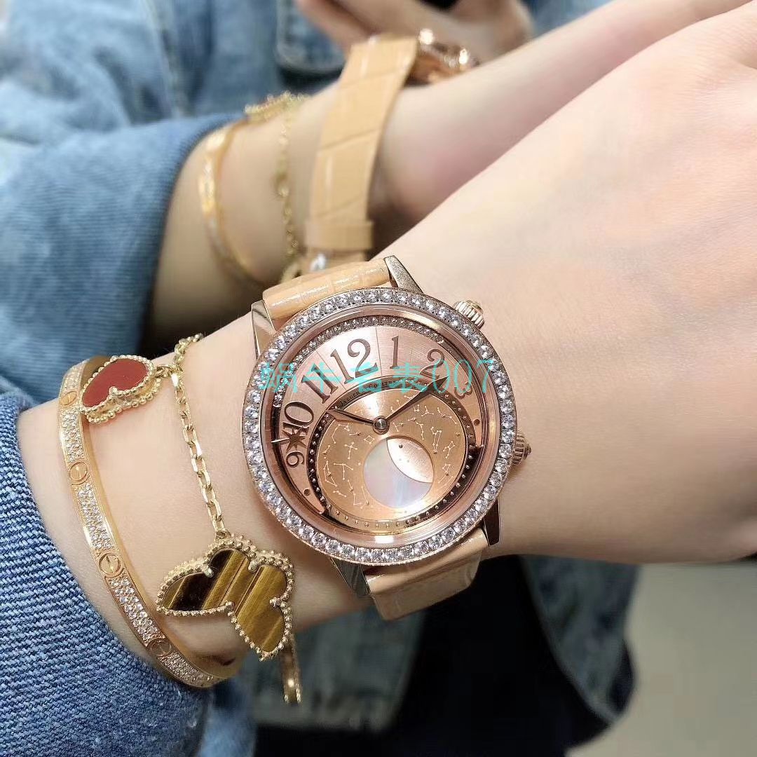 CC Factory 超A高仿手表 Jaeger-LeCoultre  Rendez-Vous 女装3522480 wrist watch  / JJ178