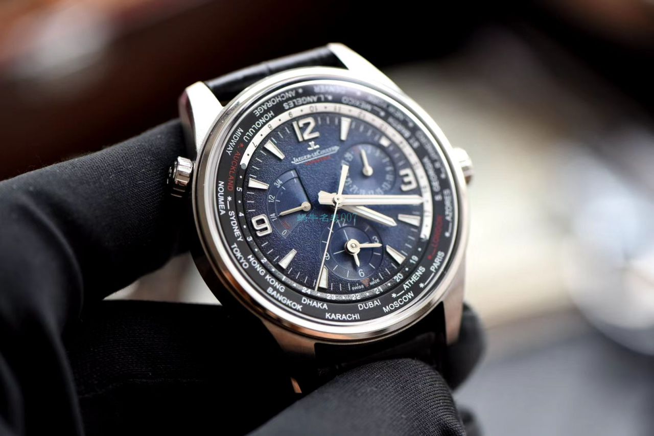  Video analysis ZF Factory  top 复刻高仿手表 Jaeger-LeCoultre 北宸地理学家世界时904847J wrist watch  / JJ179