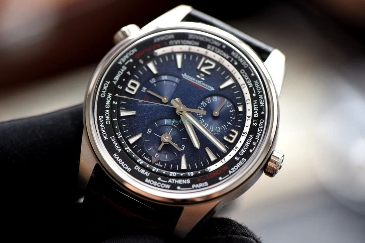  Video analysis ZF Factory  top 复刻高仿手表 Jaeger-LeCoultre 北宸地理学家世界时904847J wrist watch  / JJ179