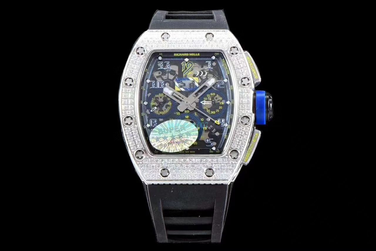 【KV一比一 top 精仿手表】RICHARD MILLE Richard Miller男士系列RM011菲利普_马萨特别版 / KVRM011DFC