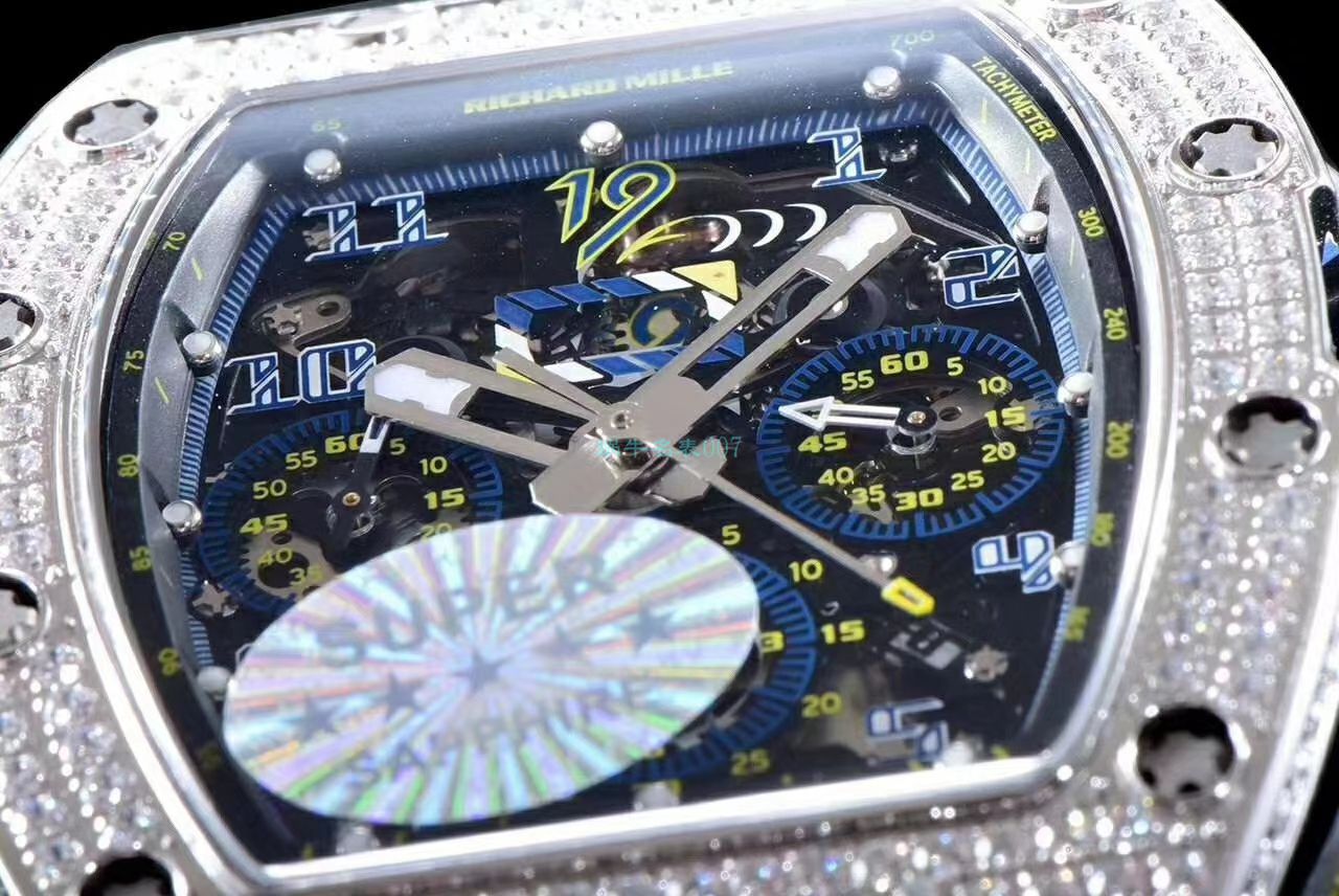 【KV一比一 top 精仿手表】RICHARD MILLE Richard Miller男士系列RM011菲利普_马萨特别版 / KVRM011DFC