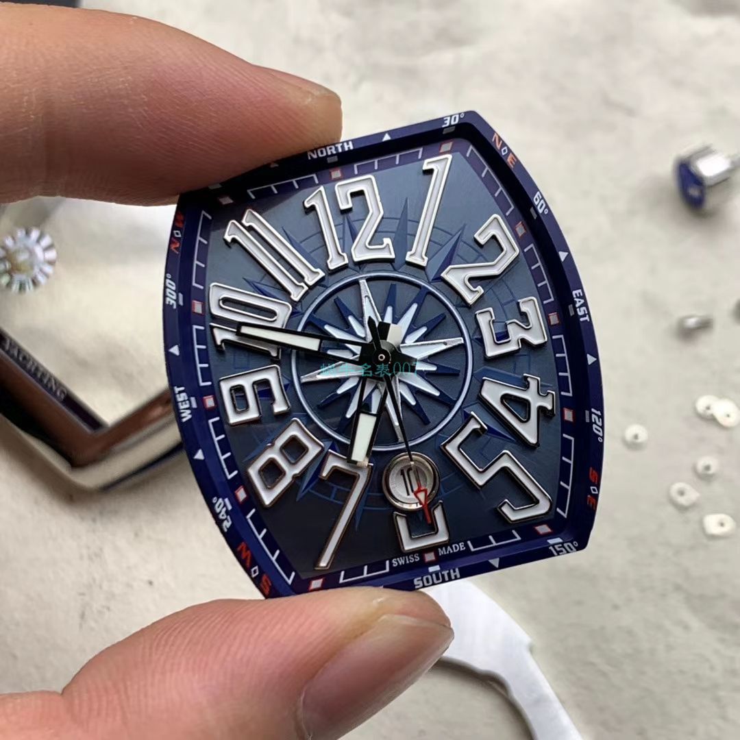 ZF Factory 复刻高仿 Franck Muller MEN'S COLLECTION系列V 45 SC DT YACHTING wrist watch  / FL068