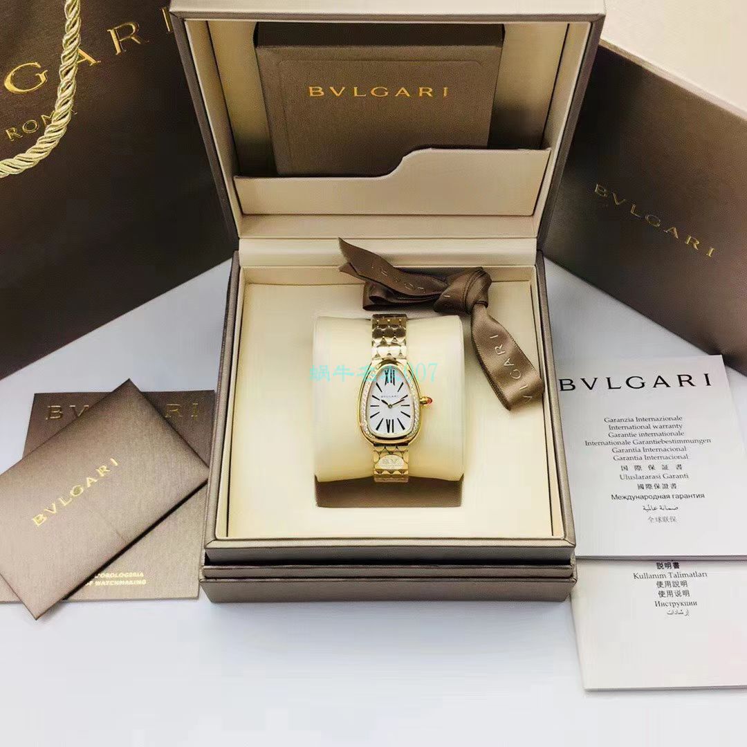 BV Factory  top 复刻高仿女表 BVLGARI SERPENTI系列103361，103144，103145，103361，103147 wrist watch  / BV036