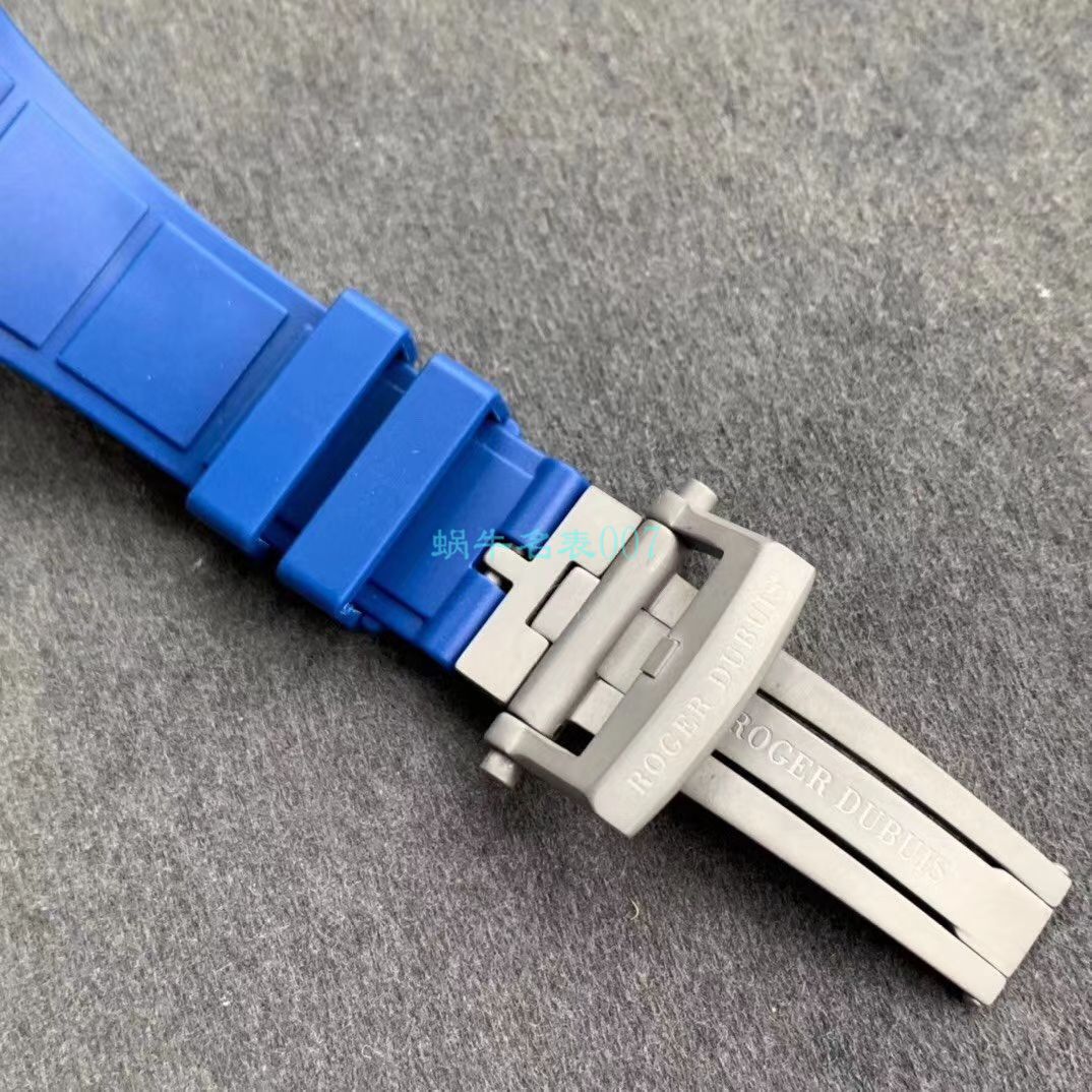 BBR Factory  top 复刻高仿 Tourbillon Roger DubuisEXCALIBUR（王者系列）系列RDDBEX0479蓝色 watchband   wrist watch  / LJ066