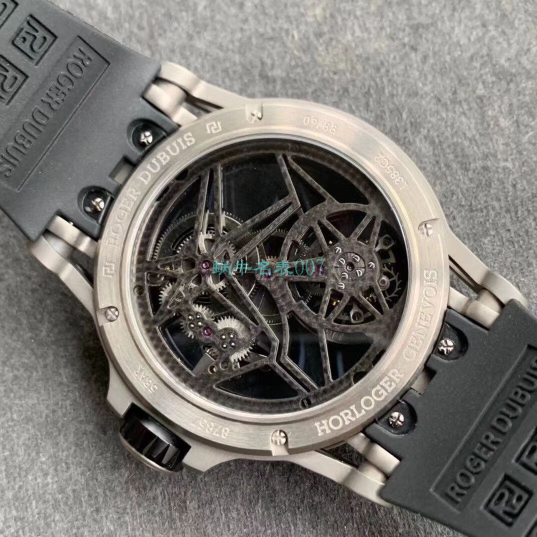 BBR Factory  top 复刻高仿 Tourbillon Roger DubuisEXCALIBUR（王者系列）系列RDDBEX0479蓝色 watchband   wrist watch  / LJ066