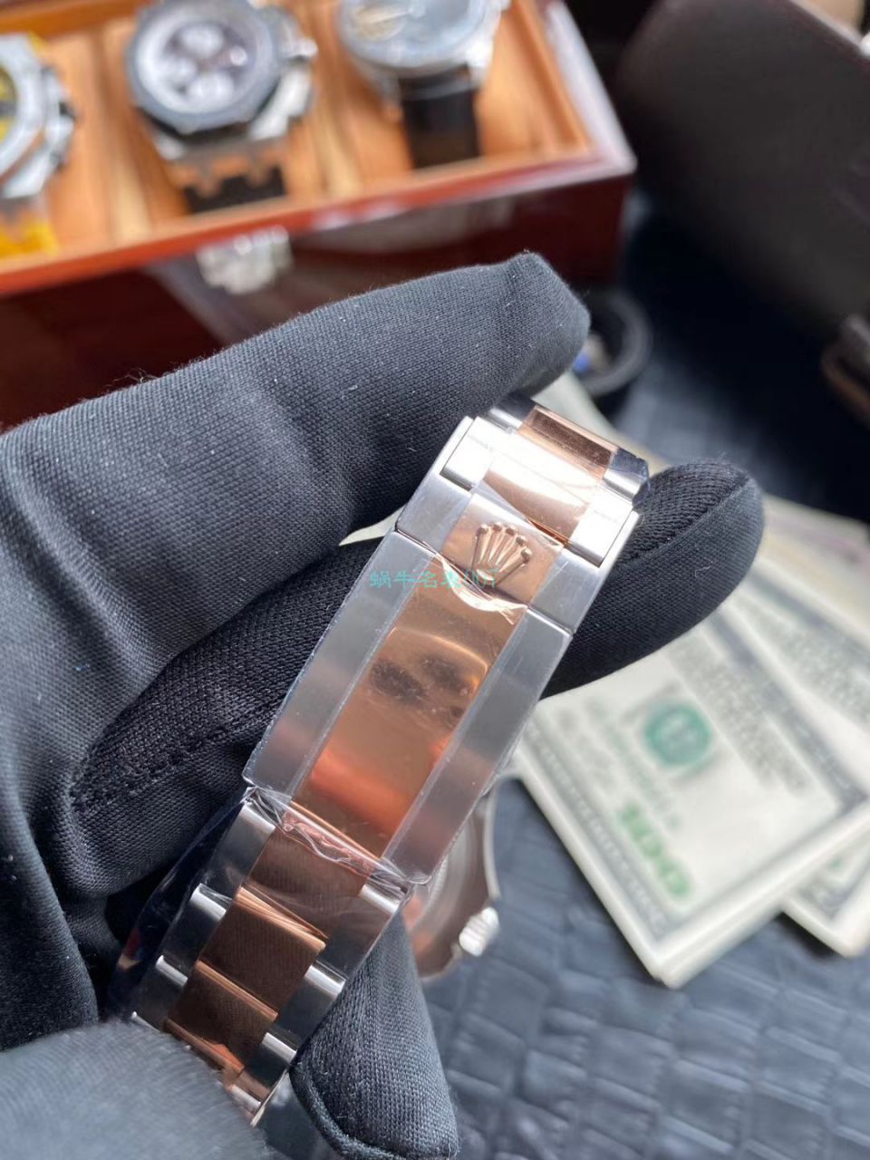AR Factory  top 复刻高仿玫瑰金 Rolex  Yacht-Master 系列m126621-0001 wrist watch  / R608