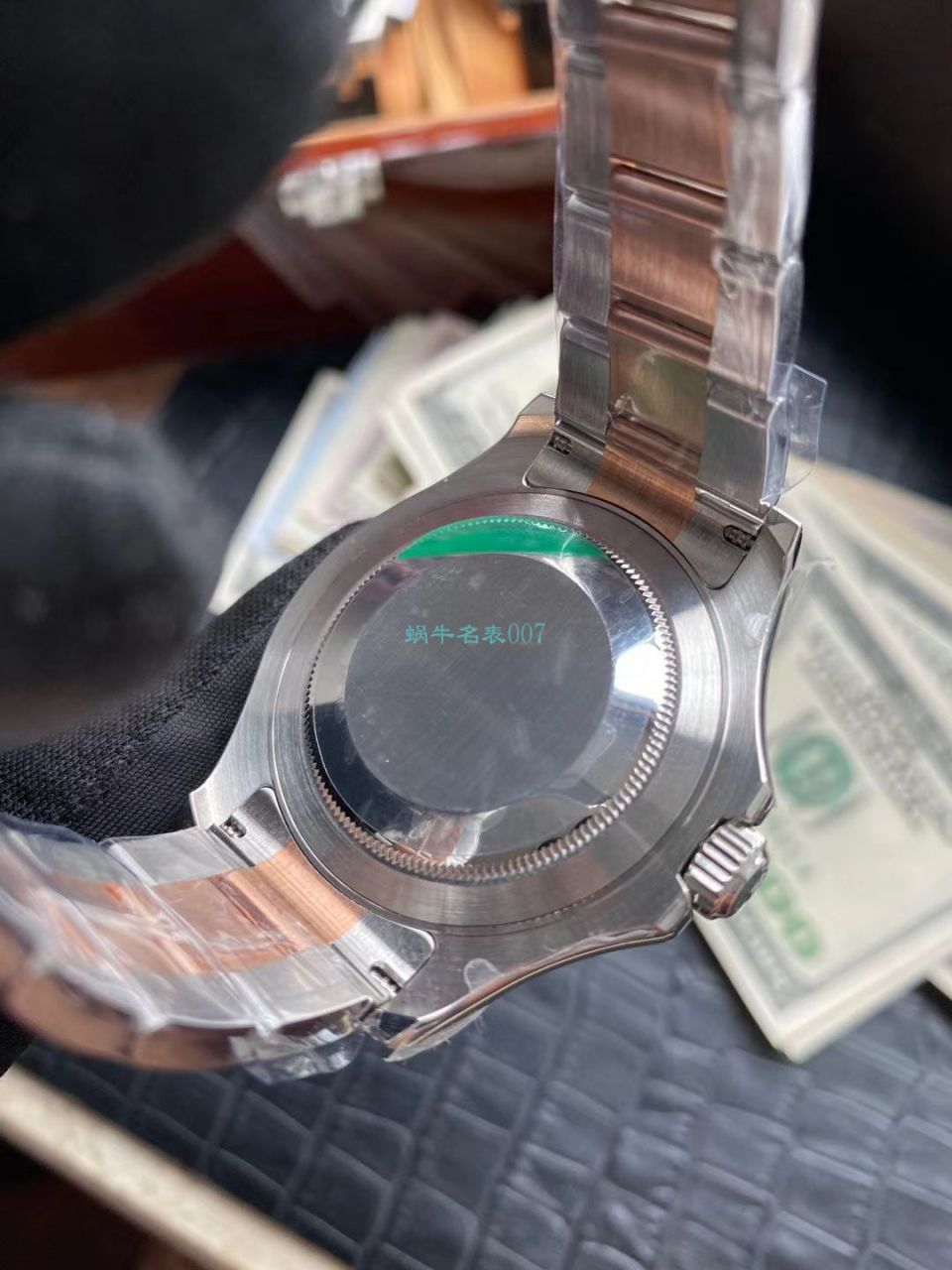 AR Factory  top 复刻高仿玫瑰金 Rolex  Yacht-Master 系列m126621-0001 wrist watch  / R608