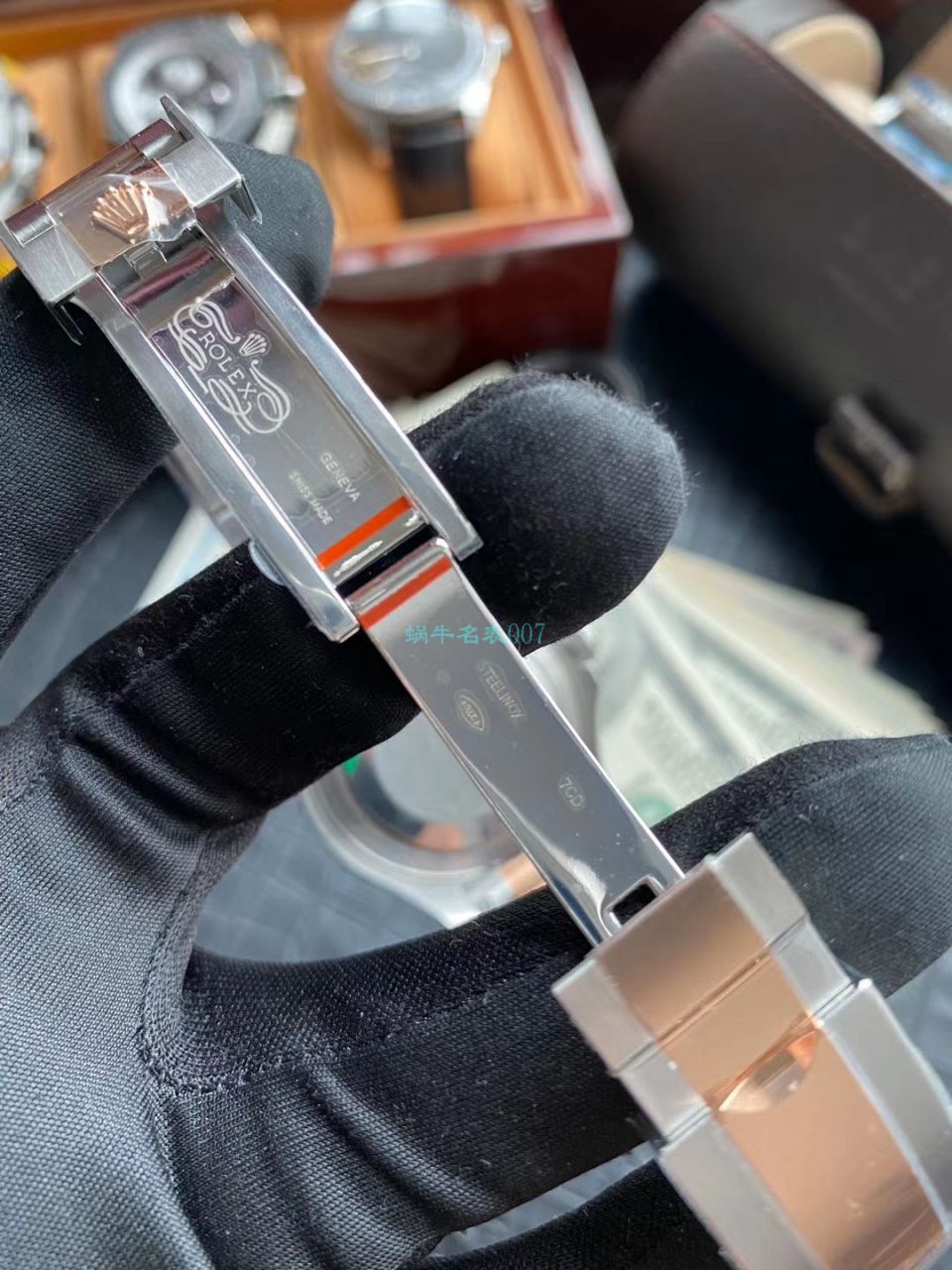 AR Factory  top 复刻高仿玫瑰金 Rolex  Yacht-Master 系列m126621-0001 wrist watch  / R608