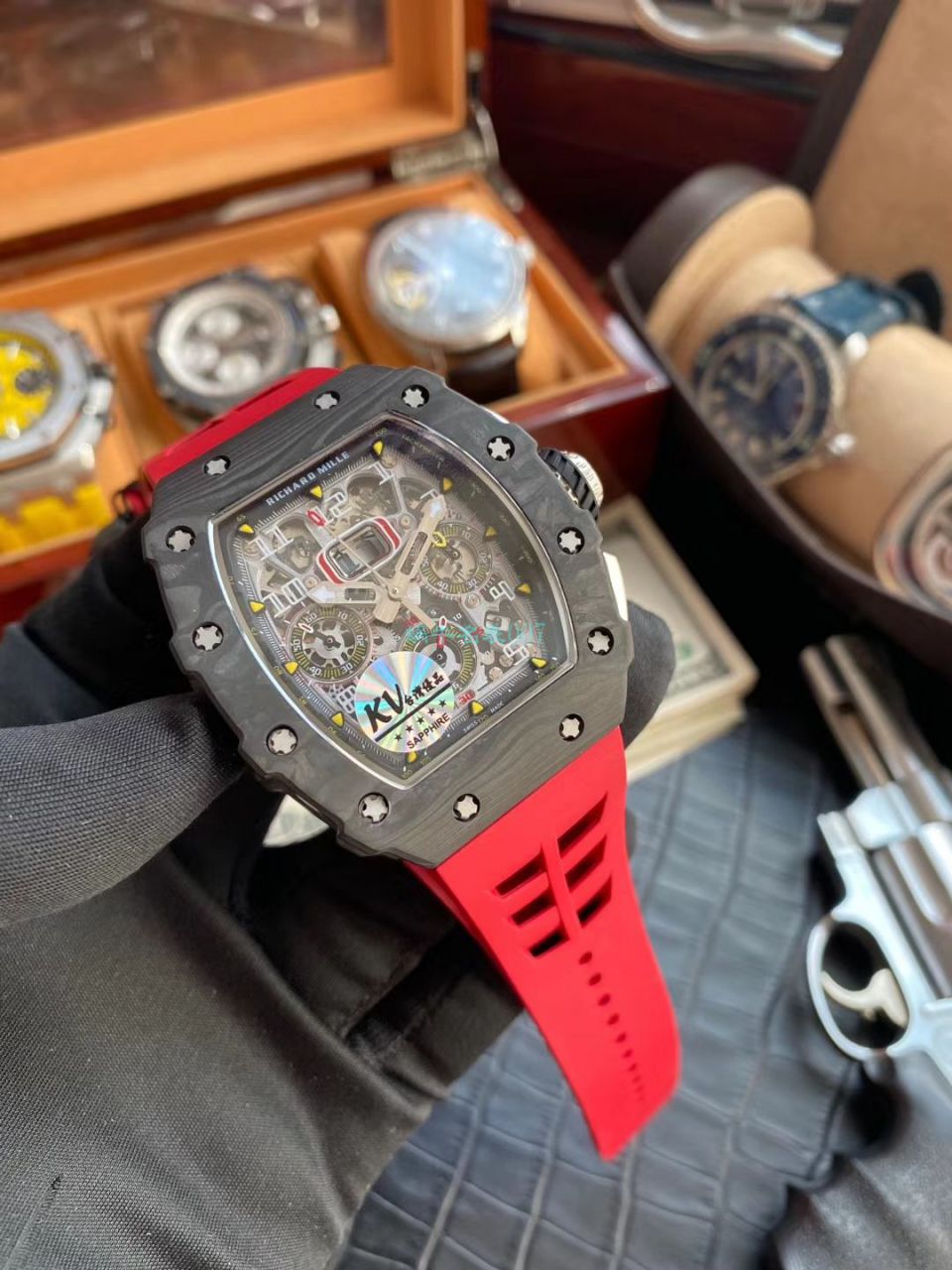 KV Factory 一比一精仿手表RICHARD MILLE RICHARD MILLE RM011最新V2升级 / KV011V2B