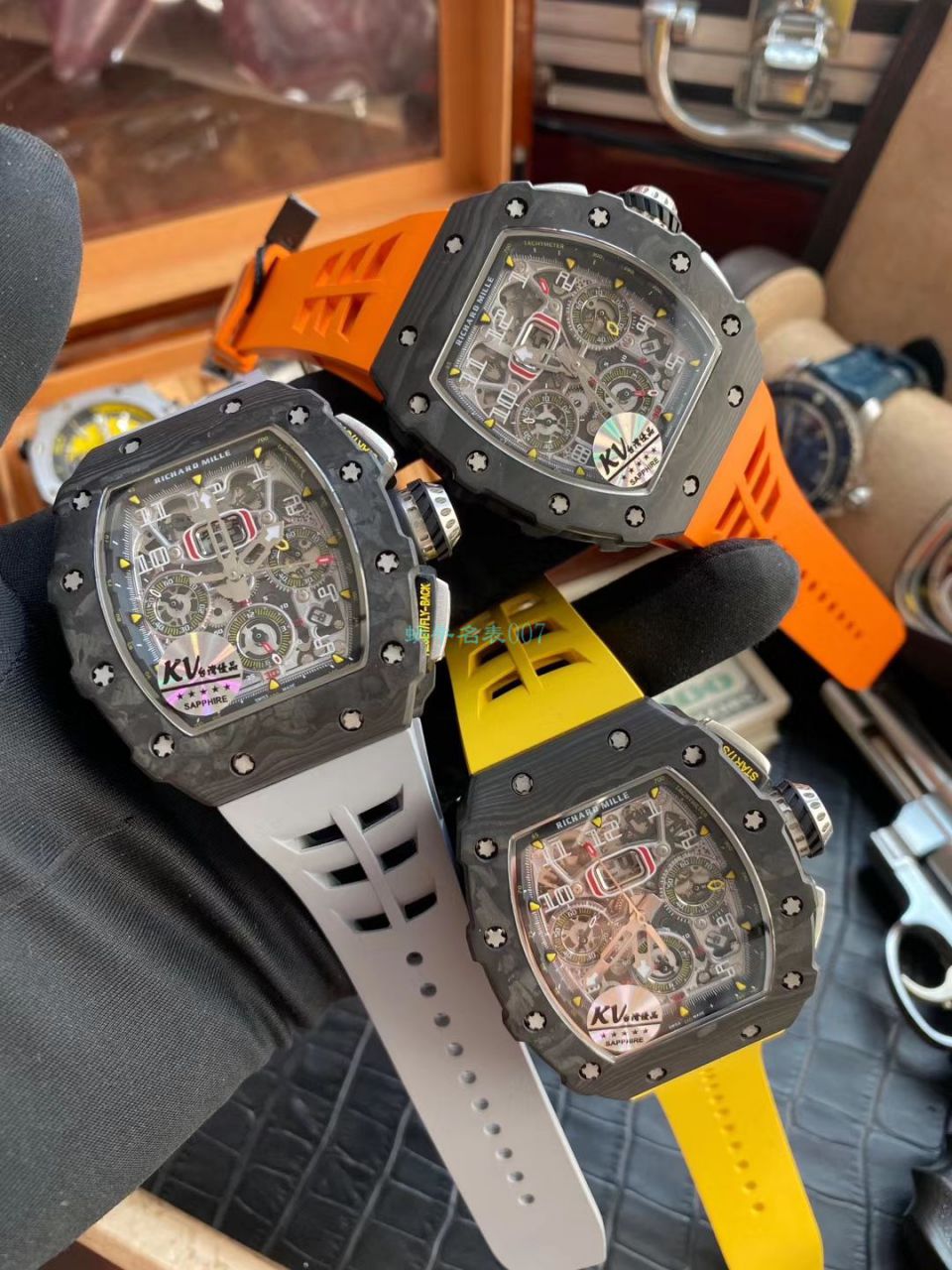 KV Factory 一比一精仿手表RICHARD MILLE RICHARD MILLE RM011最新V2升级 / KV011V2B