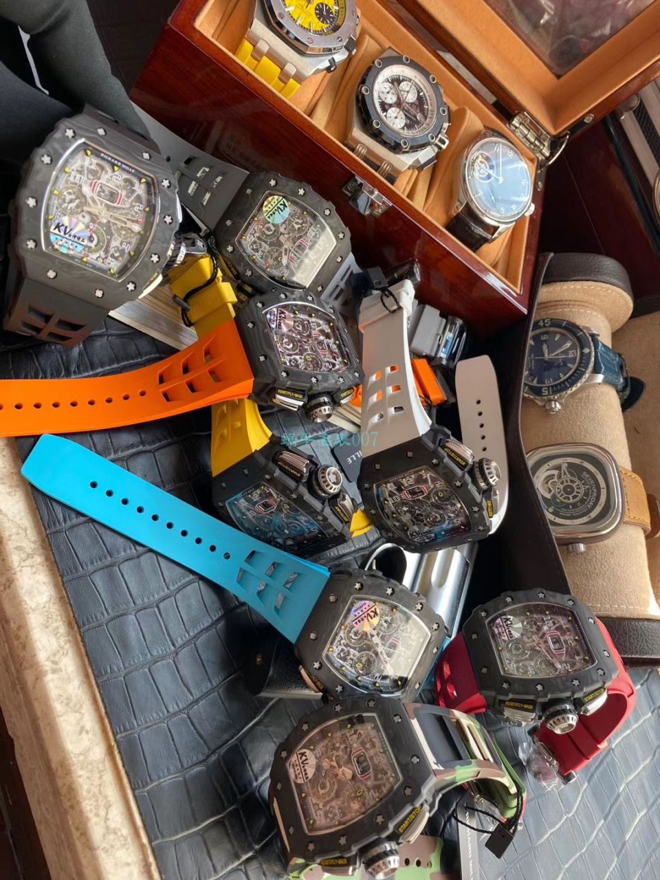 KV Factory 一比一精仿手表RICHARD MILLE RICHARD MILLE RM011最新V2升级 / KV011V2B