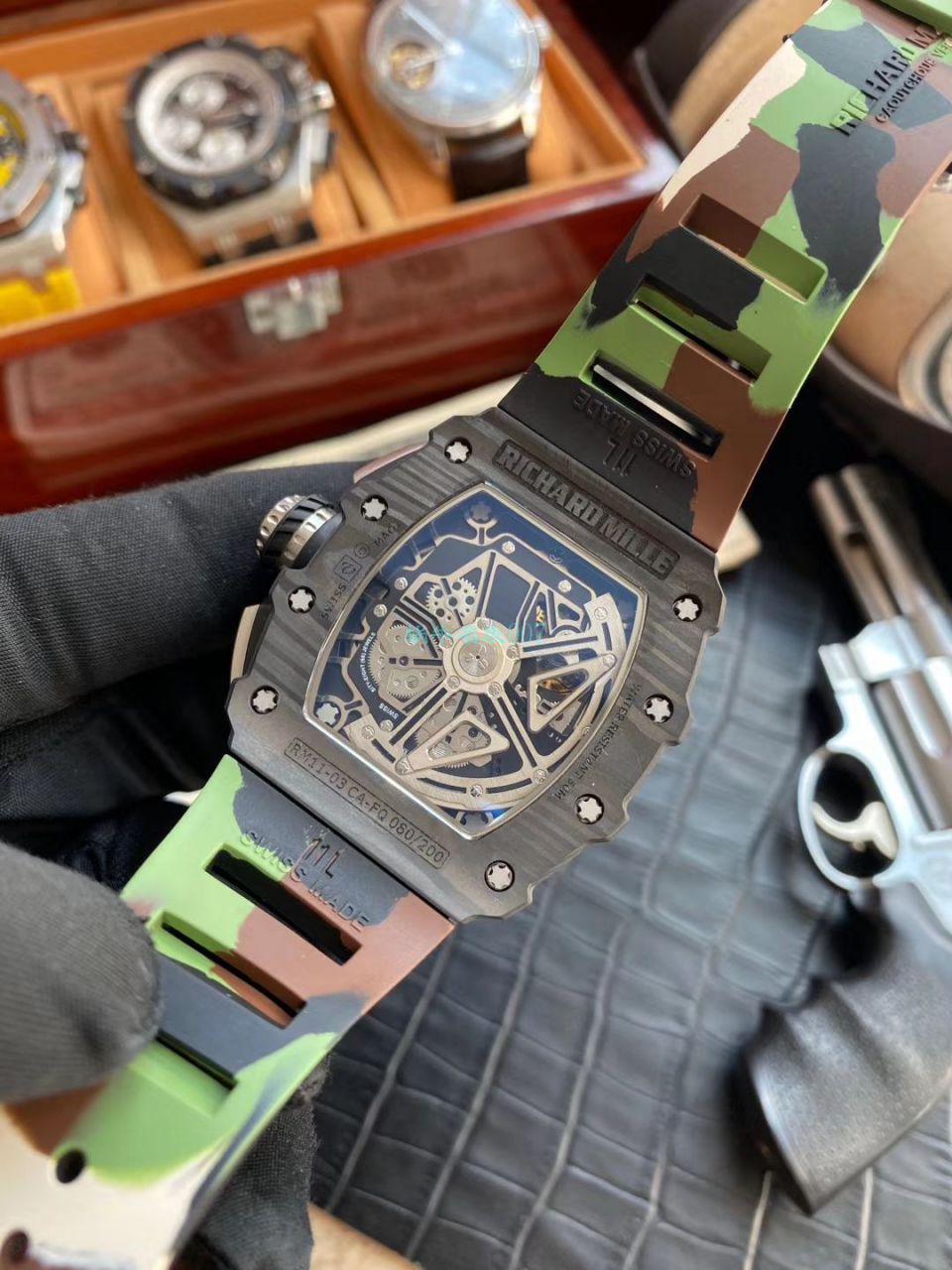 KV Factory 一比一精仿手表RICHARD MILLE RICHARD MILLE RM011最新V2升级 / KV011V2B