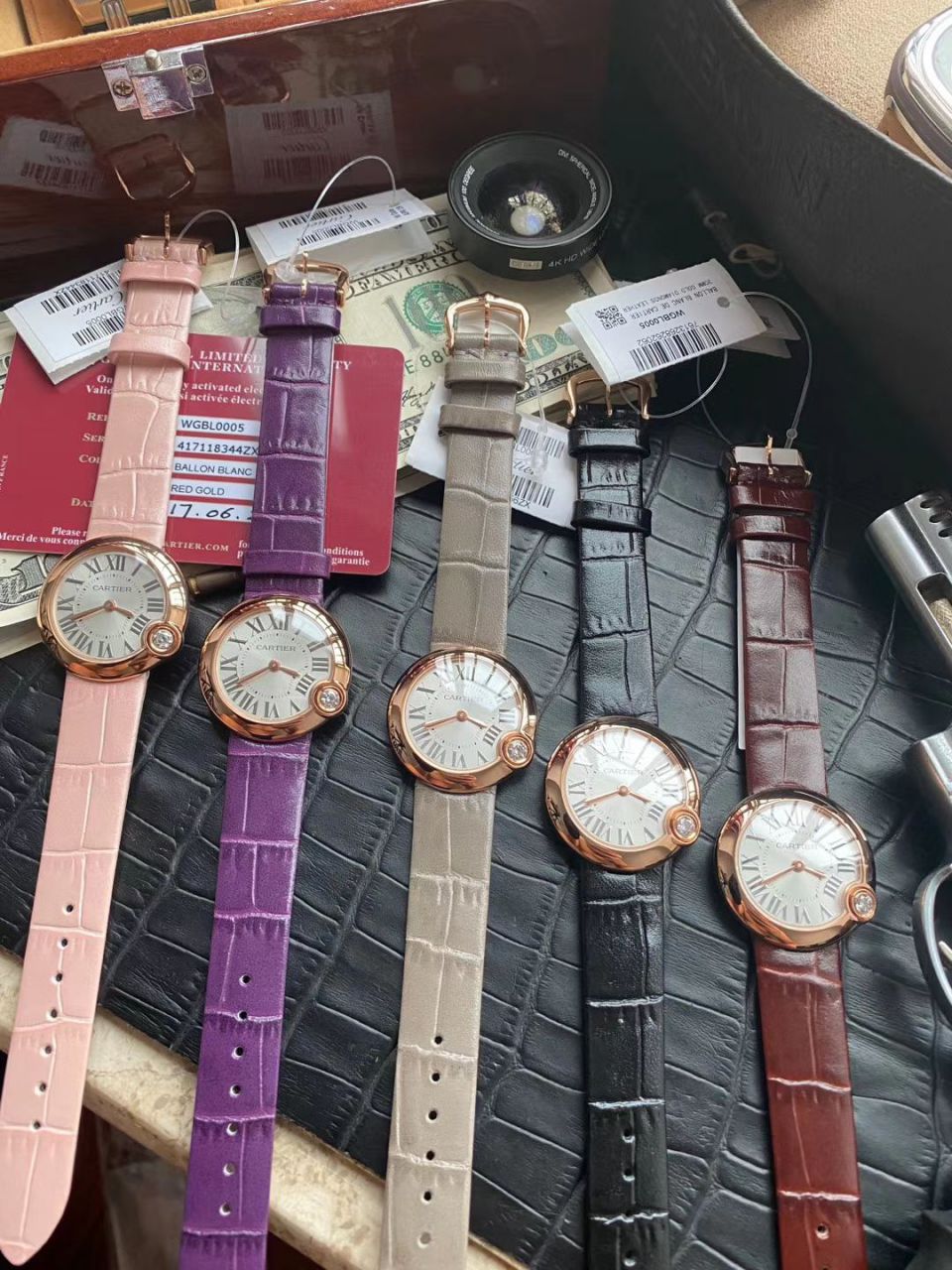 V6 Factory 超A高仿女士手表 Cartier  白气球WGBL0005，WGBL0003 / K279