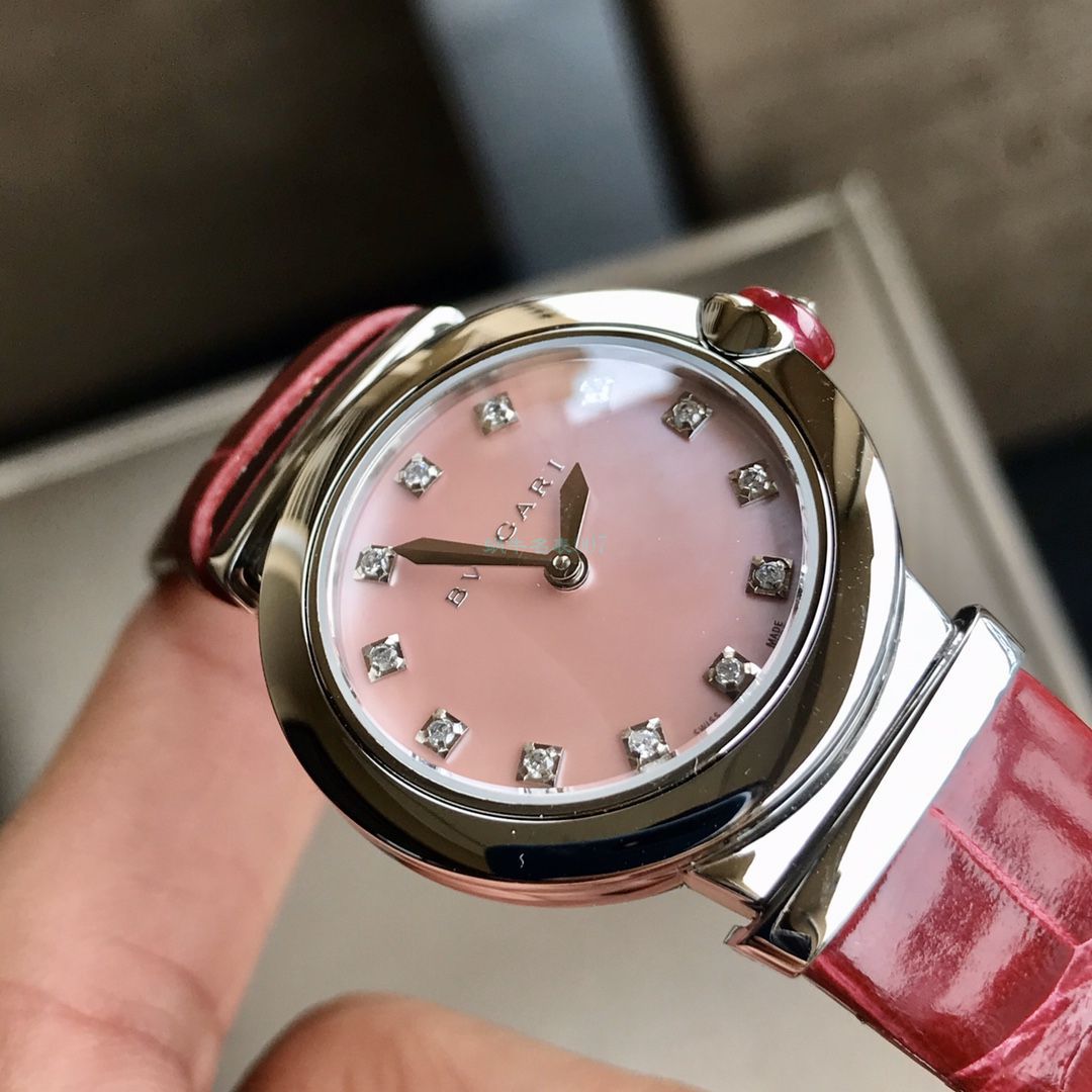 渠道原单真钻女表 BVLGARI LVCEA系列102608 LU28C2SL/12 wrist watch  / BG037