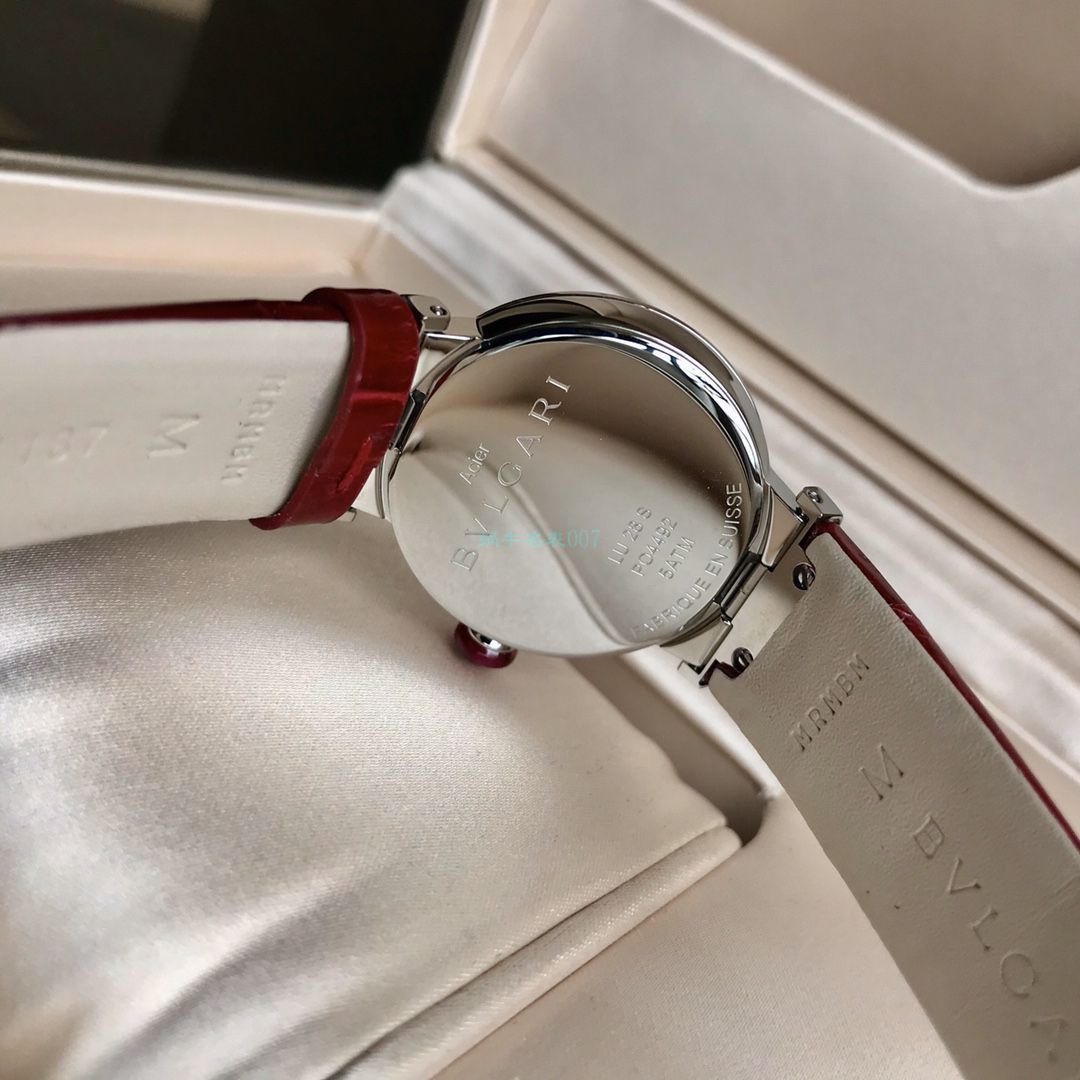 渠道原单真钻女表 BVLGARI LVCEA系列102608 LU28C2SL/12 wrist watch  / BG037