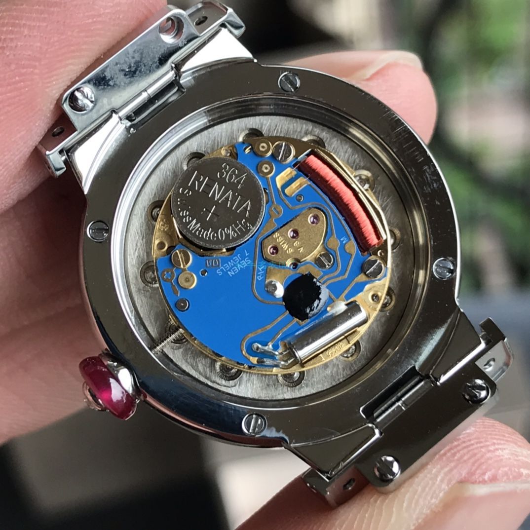 渠道原单真钻女表 BVLGARI LVCEA系列102608 LU28C2SL/12 wrist watch  / BG037