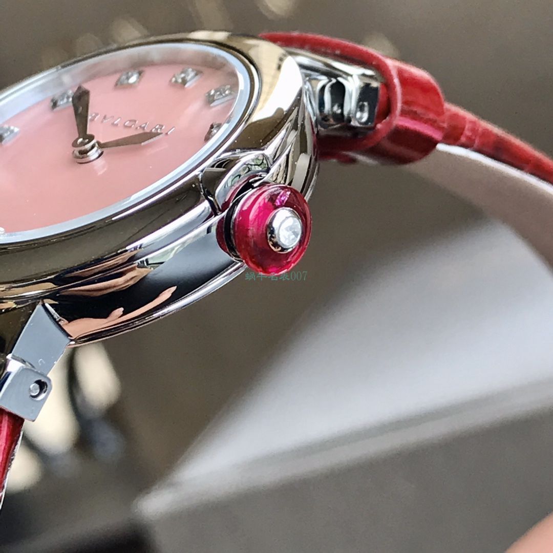 渠道原单真钻女表 BVLGARI LVCEA系列102608 LU28C2SL/12 wrist watch  / BG037