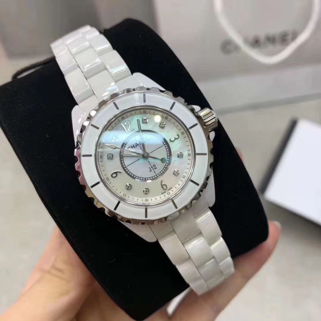 独家原单专柜一致香奈儿经典J12系列女士 wrist watch H5704，H5513钻石款 / X056
