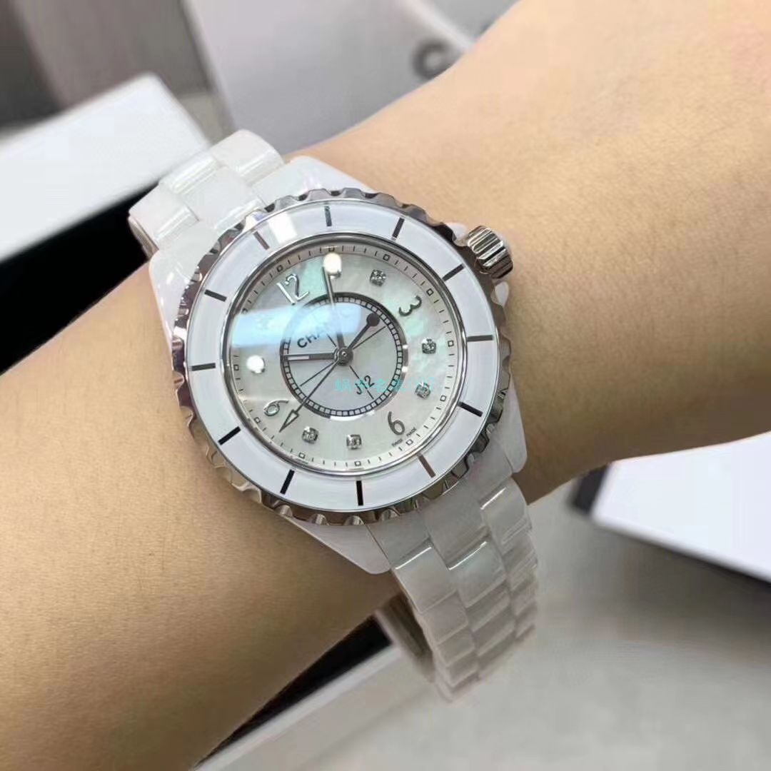 独家原单专柜一致香奈儿经典J12系列女士 wrist watch H5704，H5513钻石款 / X056