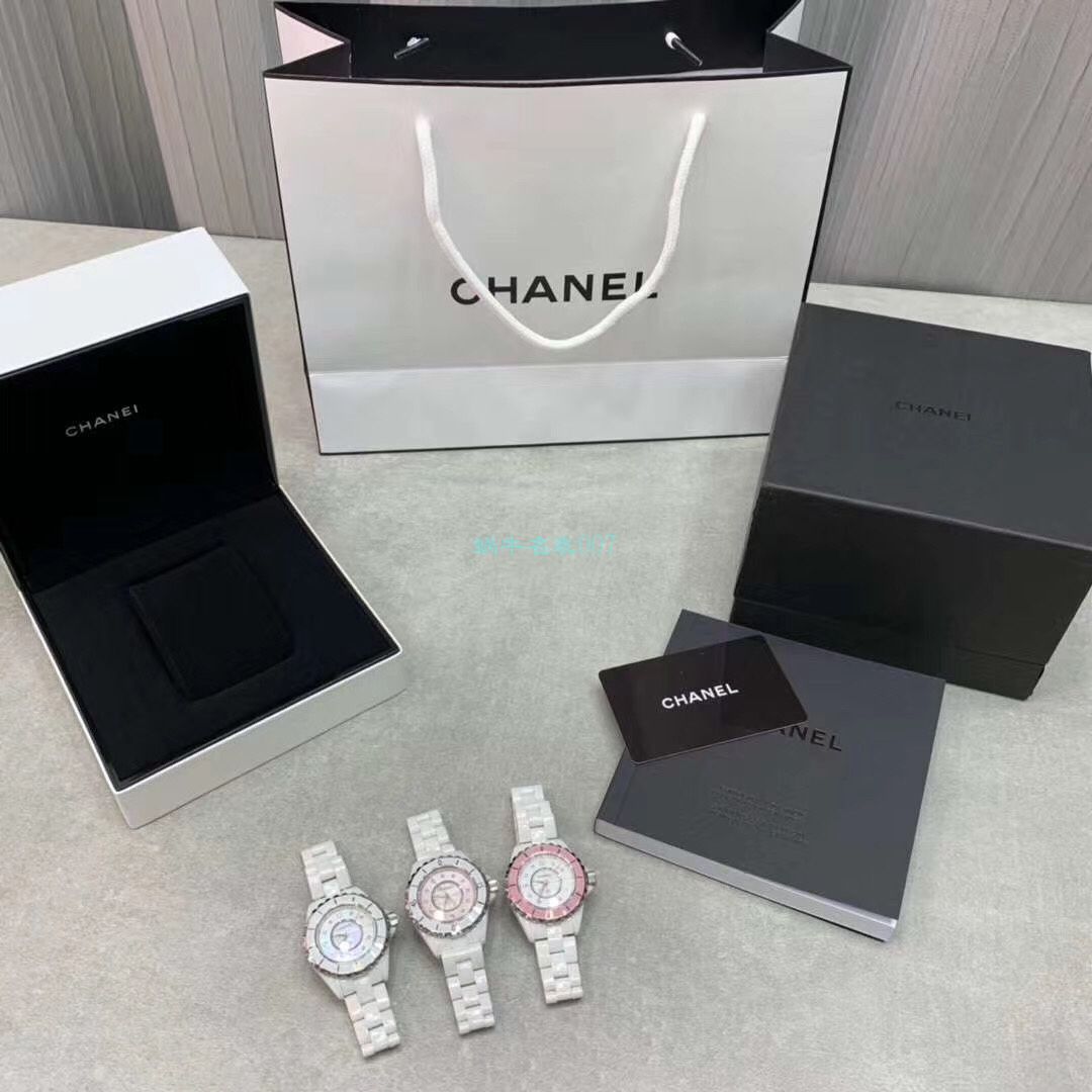 独家原单专柜一致香奈儿经典J12系列女士 wrist watch H5704，H5513钻石款 / X056