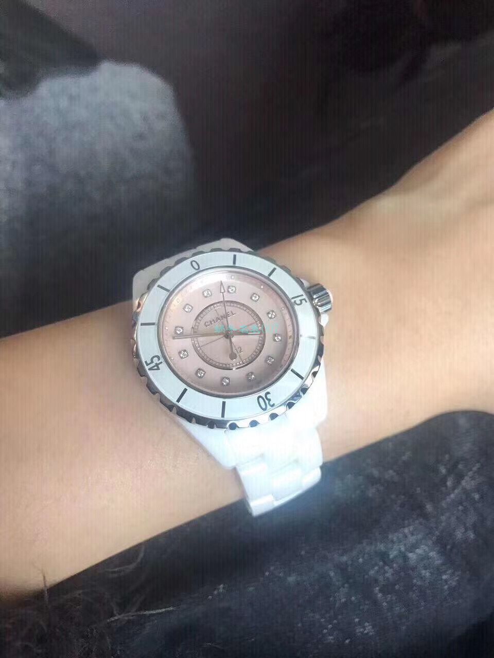 独家原单专柜一致香奈儿经典J12系列女士 wrist watch H5704，H5513钻石款 / X056
