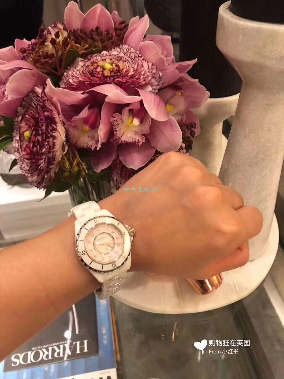 独家原单专柜一致香奈儿经典J12系列女士 wrist watch H5704，H5513钻石款 / X056