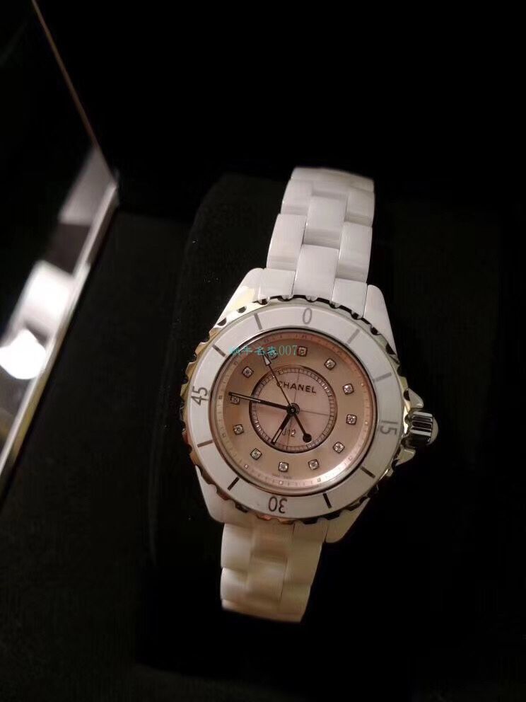 独家原单专柜一致香奈儿经典J12系列女士 wrist watch H5704，H5513钻石款 / X056