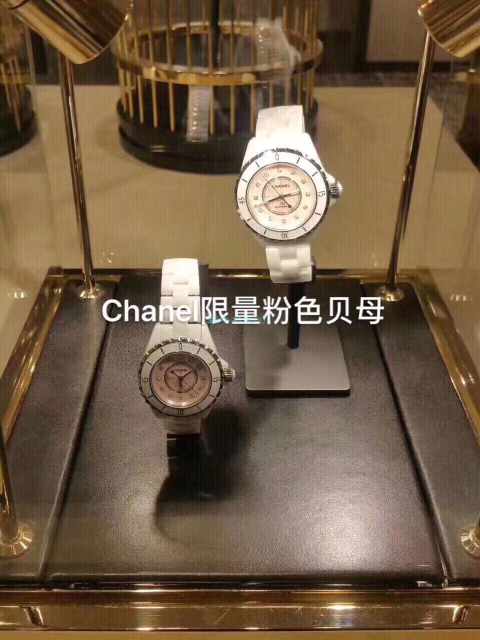 独家原单专柜一致香奈儿经典J12系列女士 wrist watch H5704，H5513钻石款 / X056