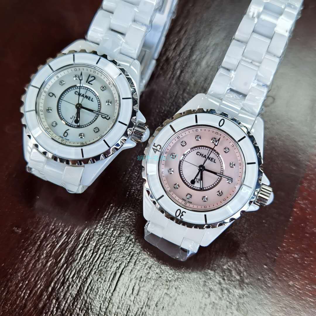 独家原单专柜一致香奈儿经典J12系列女士 wrist watch H5704，H5513钻石款 / X056