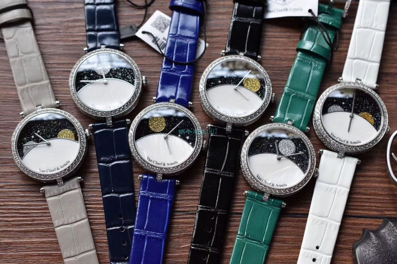梵克雅宝 top 复刻高仿女装诗意复杂功能系列VCARN25800 wrist watch  / VCA09